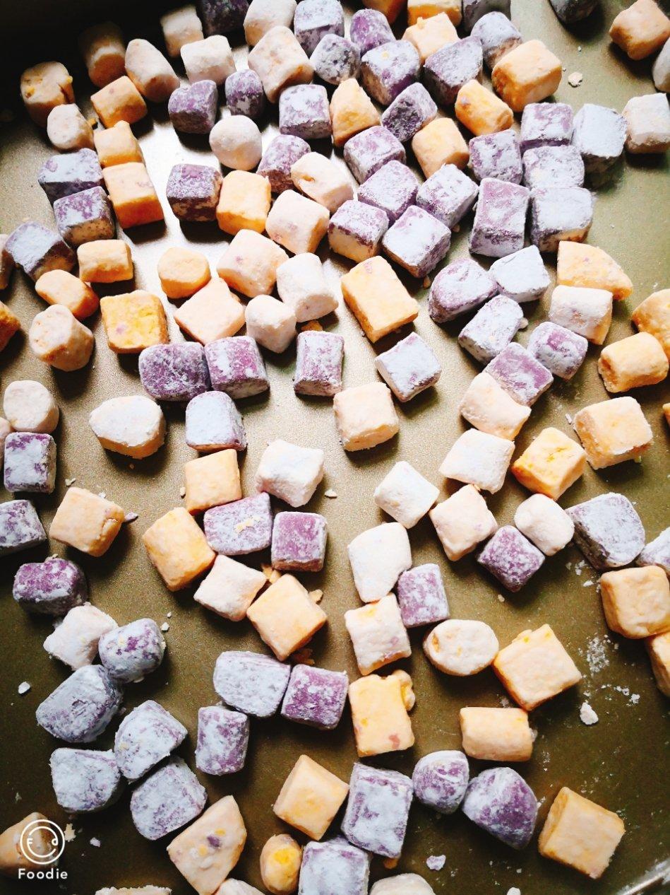 自制三色芋圆1⃣️（附上窍门详细比例）