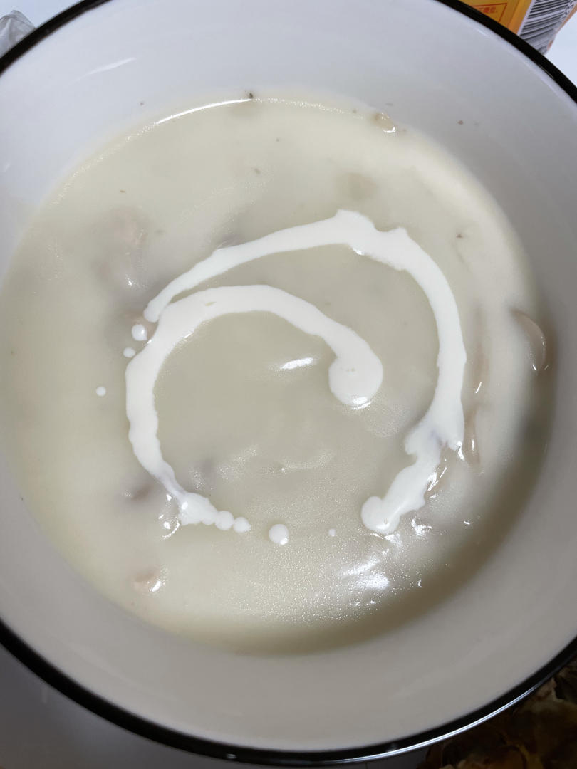 奶油鸡茸蘑菇汤（必胜客同款）