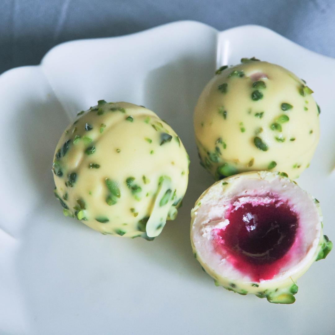 开心果樱桃芝士球（厨studio视频直播课）