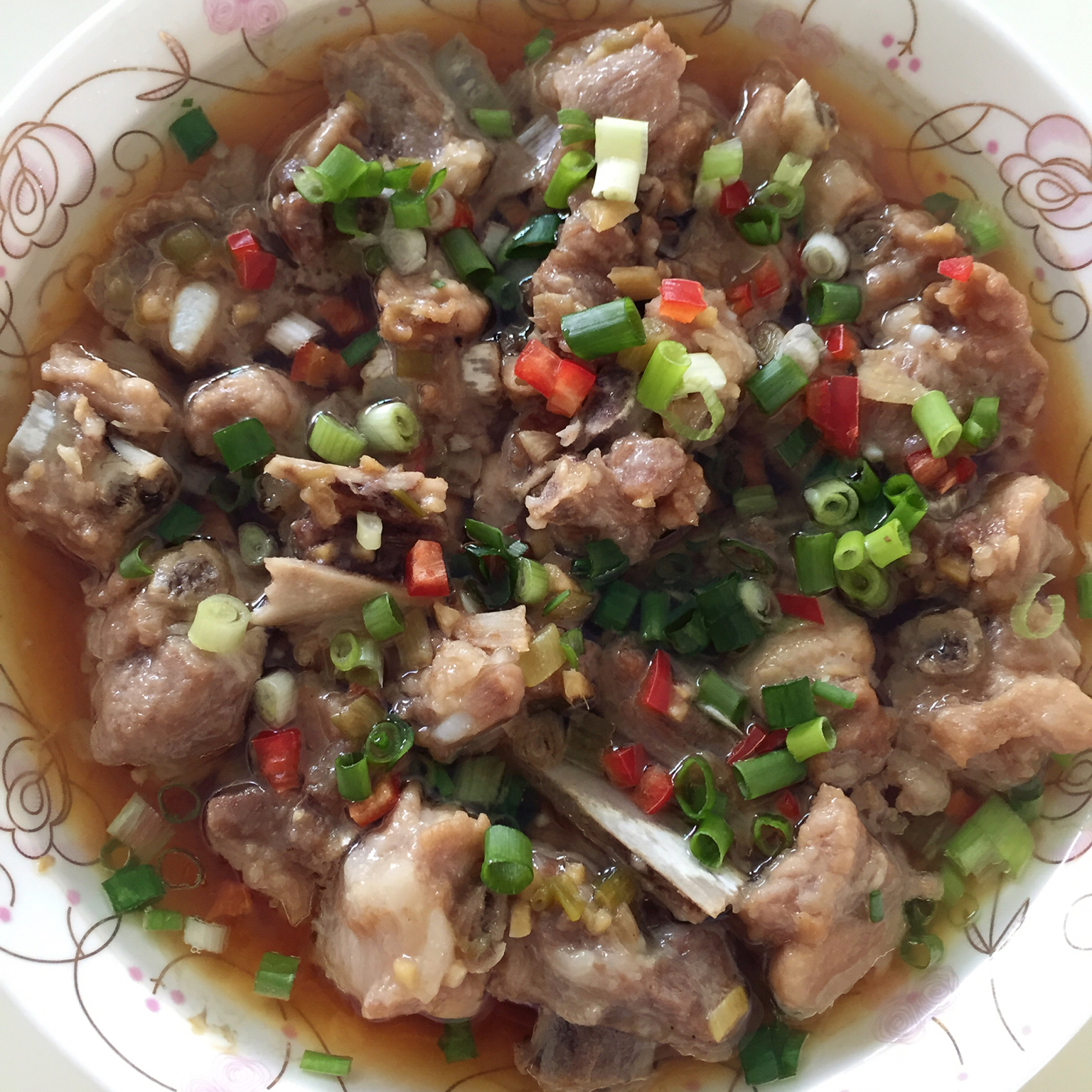 豆豉蒸排骨