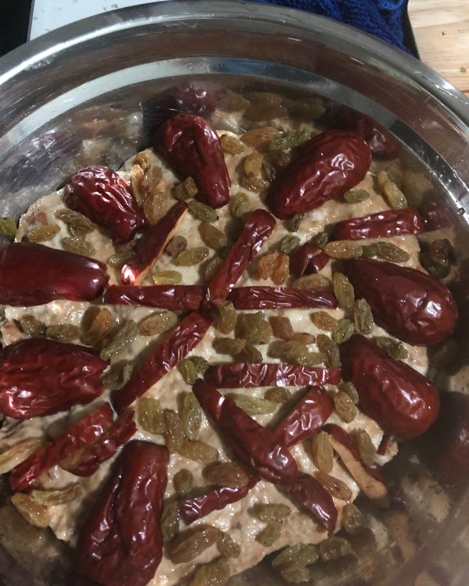 红糖红枣发糕