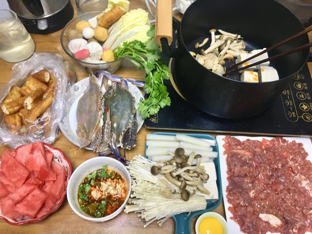 涮火锅喽！