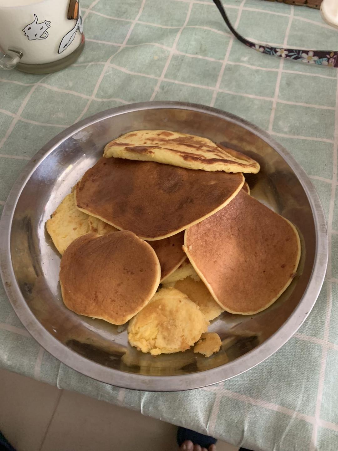宝宝辅食：苹果奶香松饼