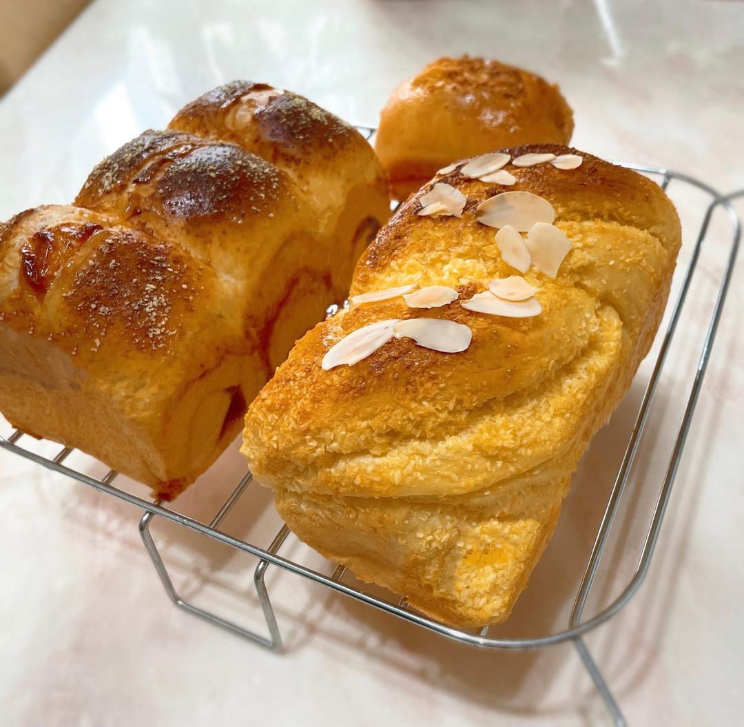 纯奶手撕吐司的做法 步骤1