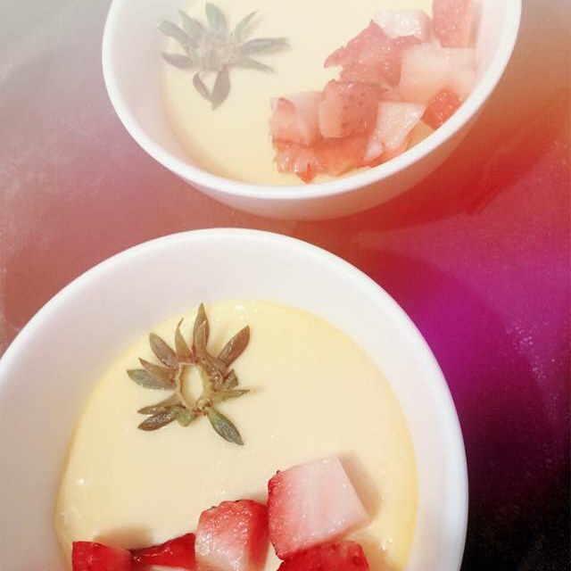 ★DIY草莓蛋奶布丁