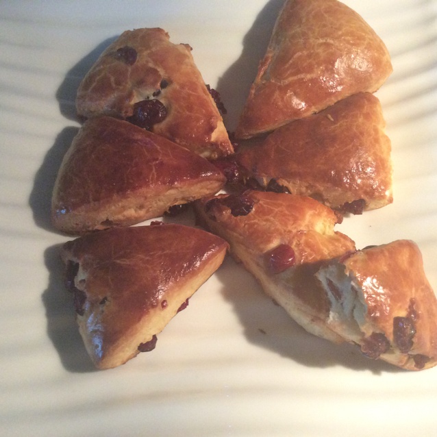 葡萄干司康（酵母版）