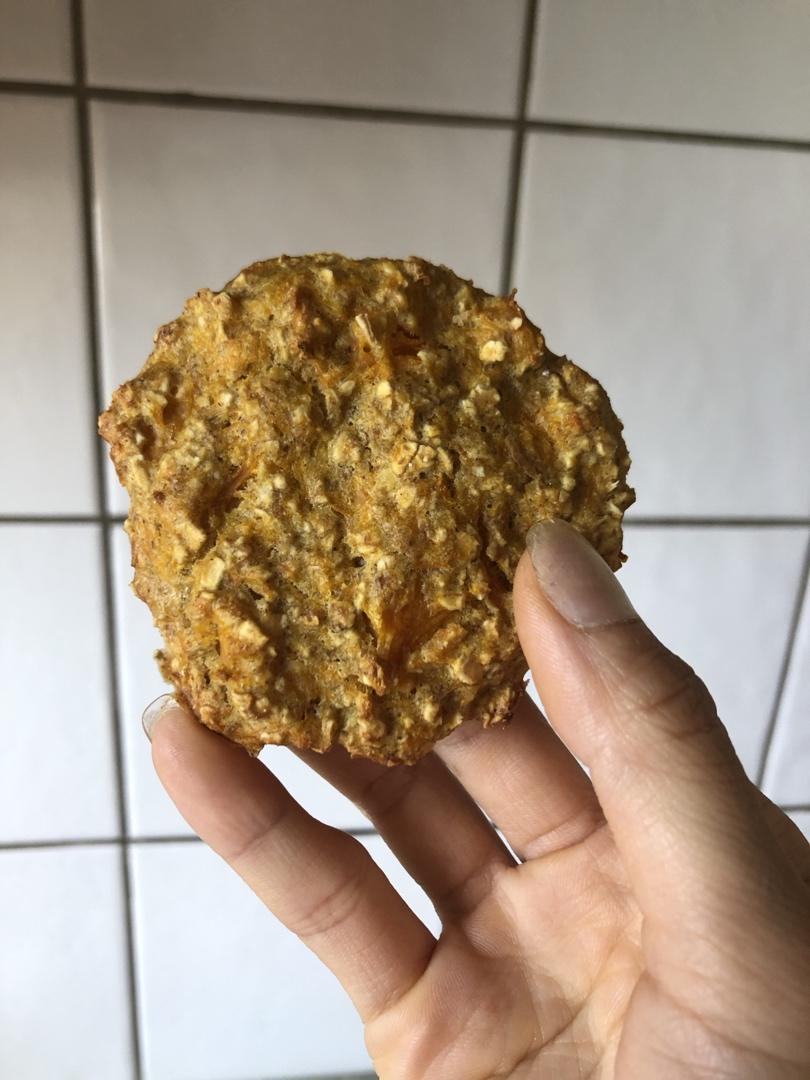 低脂黑麦燕麦南瓜饼干