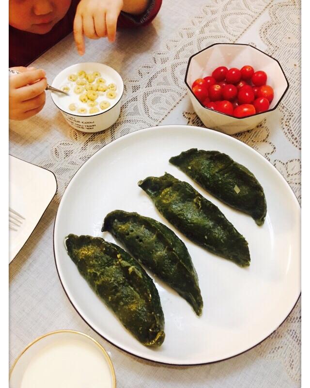 清明果之艾饺，咸馅