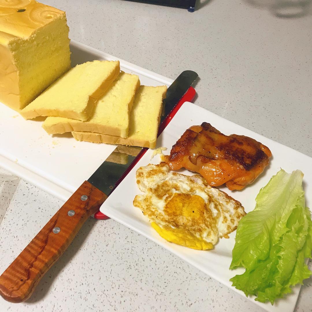 纯奶手撕吐司的做法 步骤1