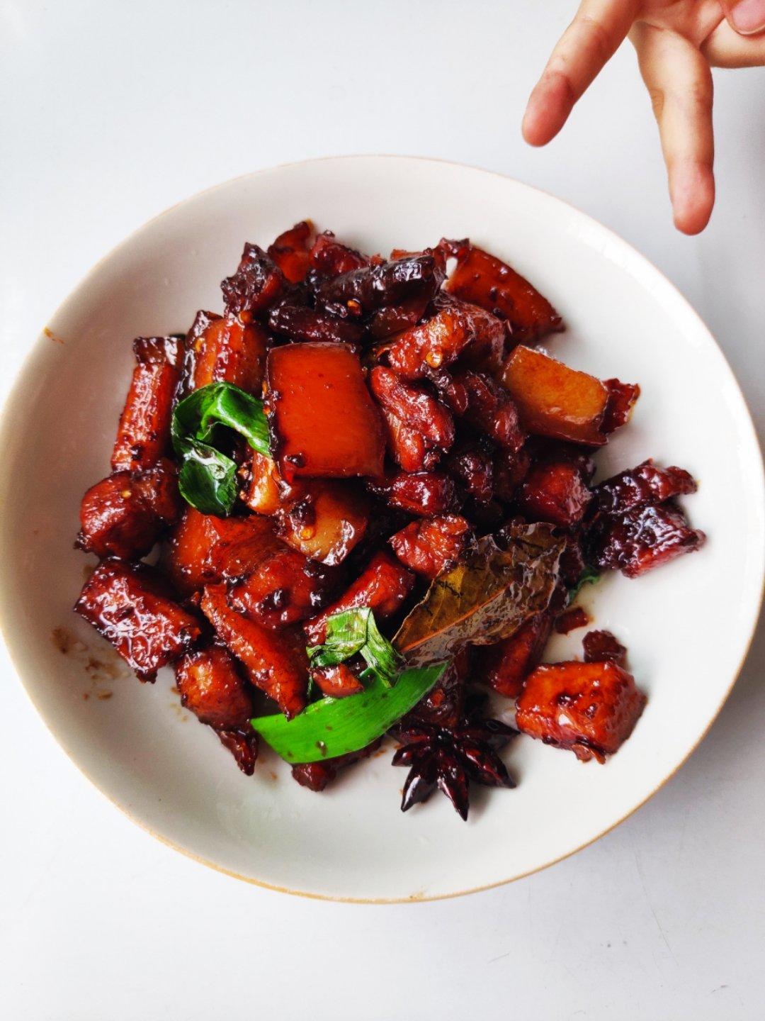 不焯水不放油的家常红烧肉