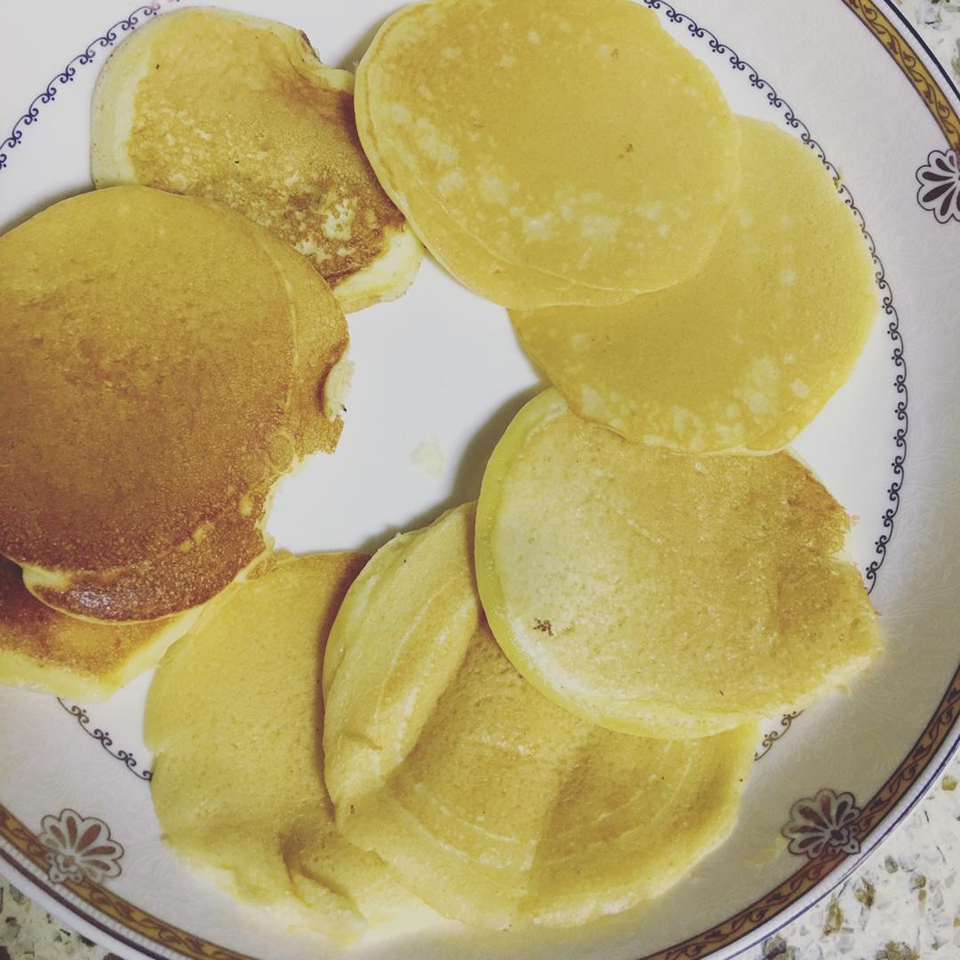 一口平底锅就搞定的松饼🥞