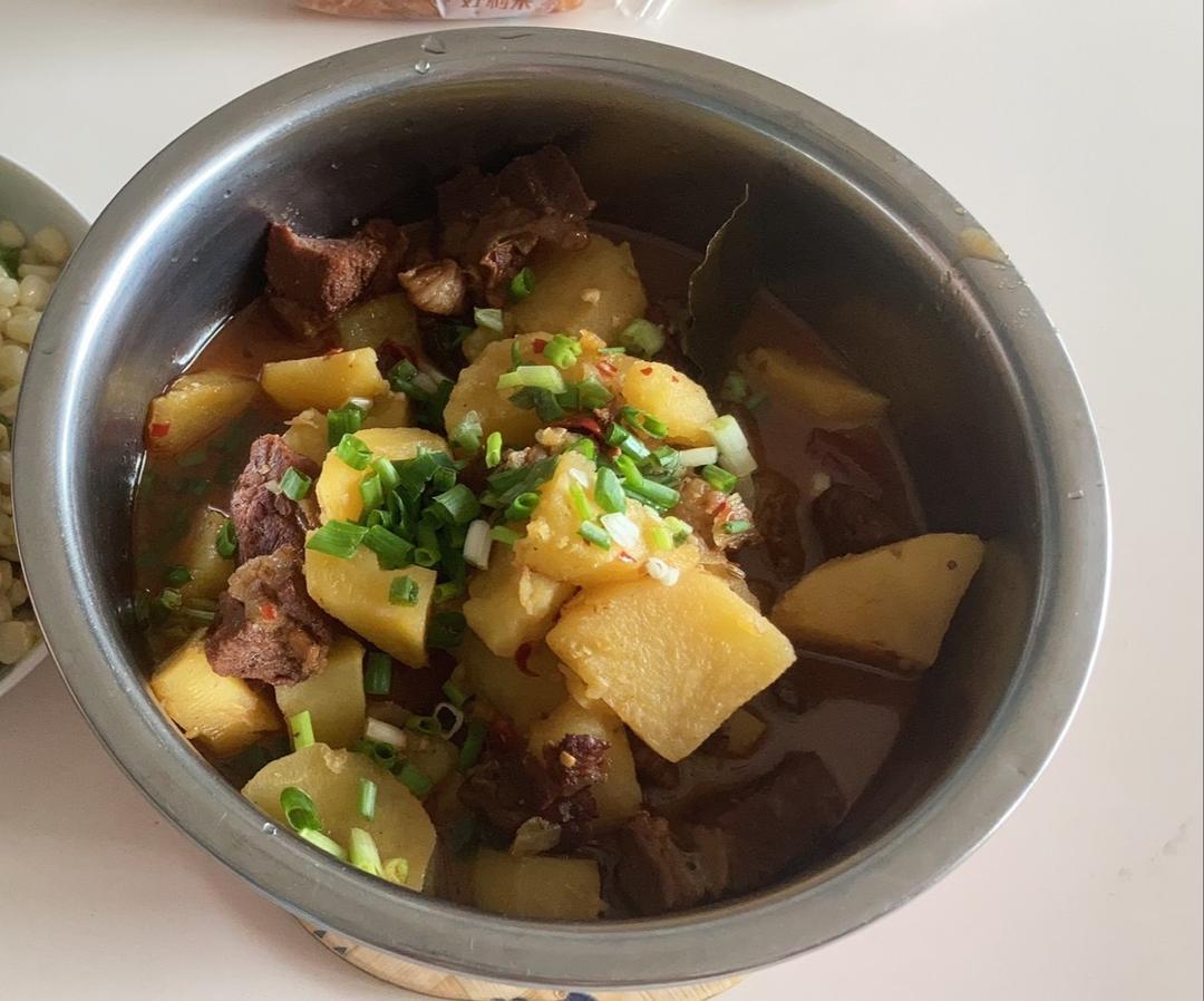 唐糖qi做的土豆炖牛肉高压锅版
