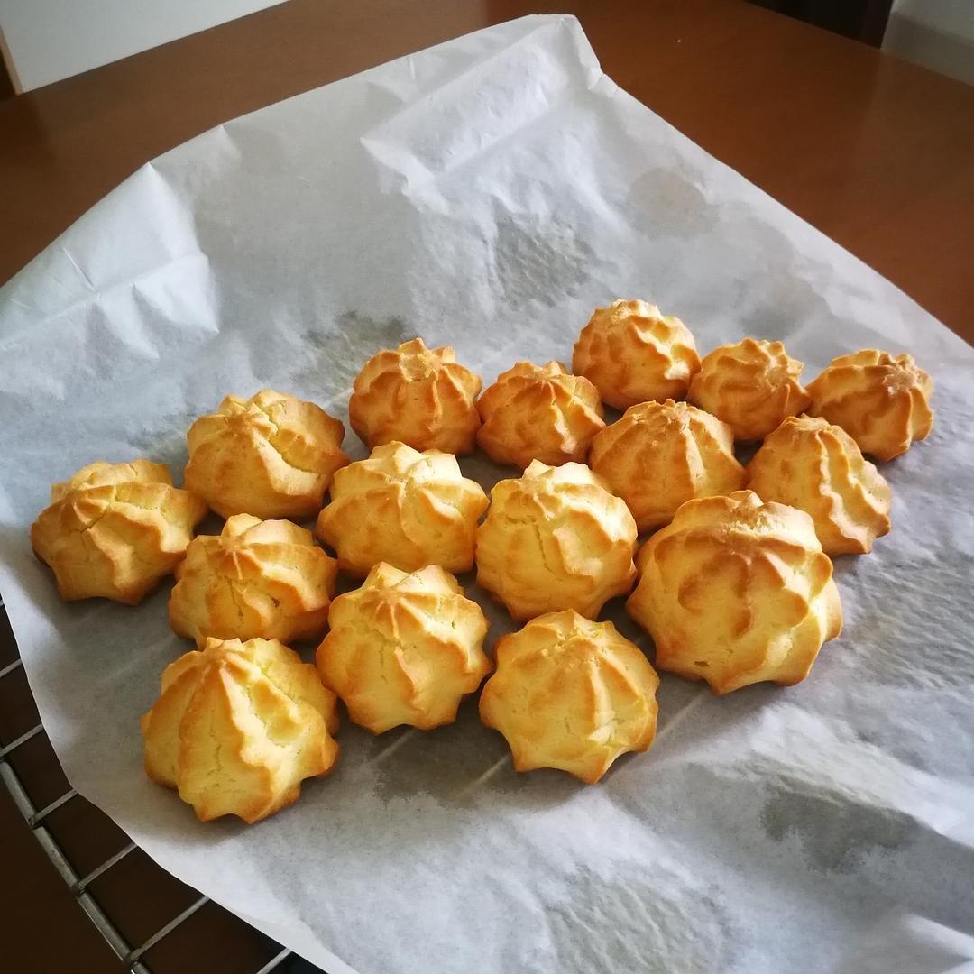 烘焙罐头做的简易泡芙