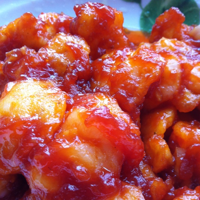 茄汁黄金虾