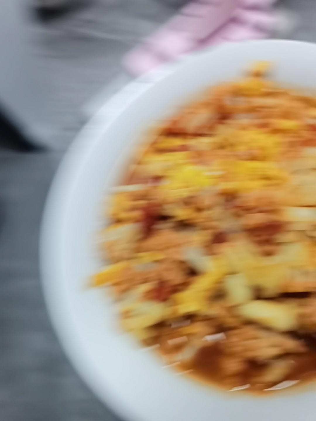 有机花菜炒西红柿