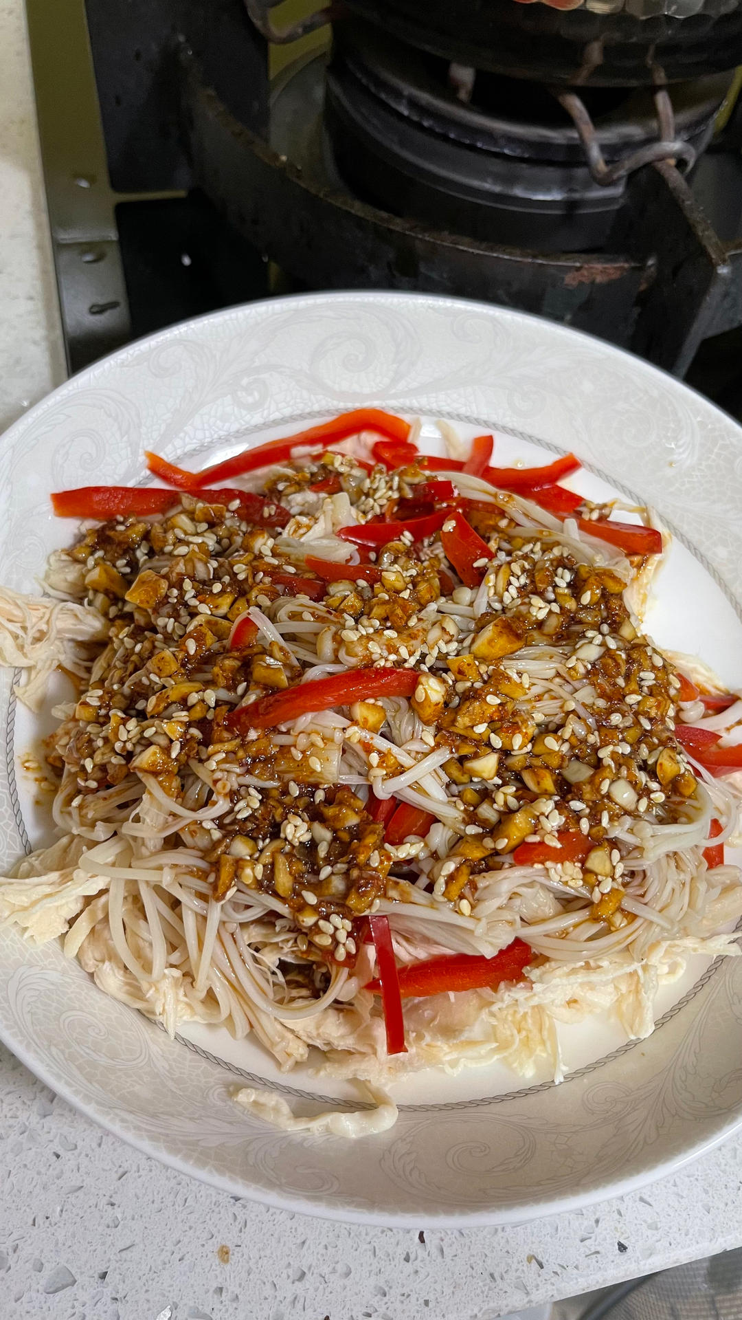 鸡胸肉这样做巨好吃❗️凉拌鸡丝😋低脂高蛋白