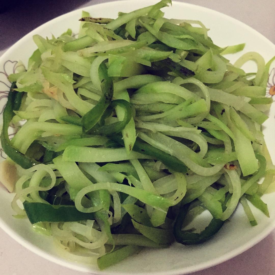 清炒佛手瓜