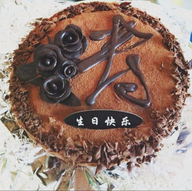 巧克力方形慕斯蛋糕