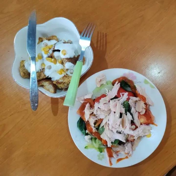 酸奶西多士