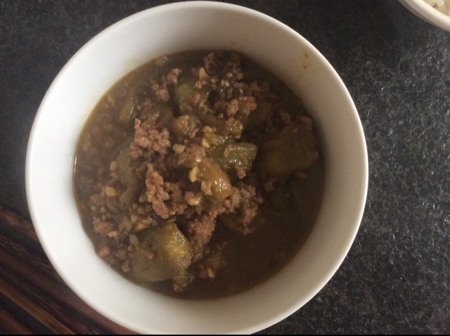 红烧肉末茄子