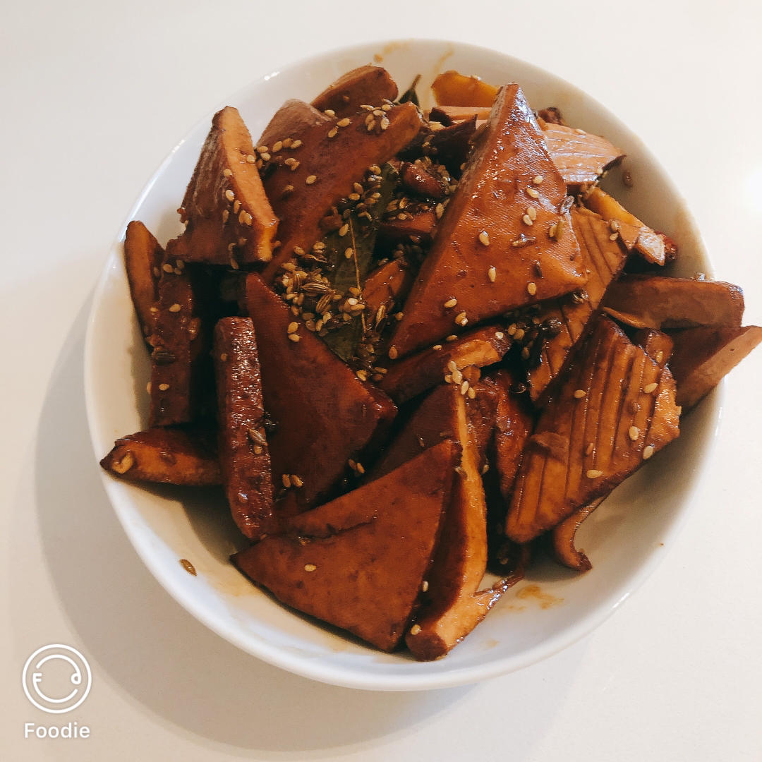 比肉香的五香豆干