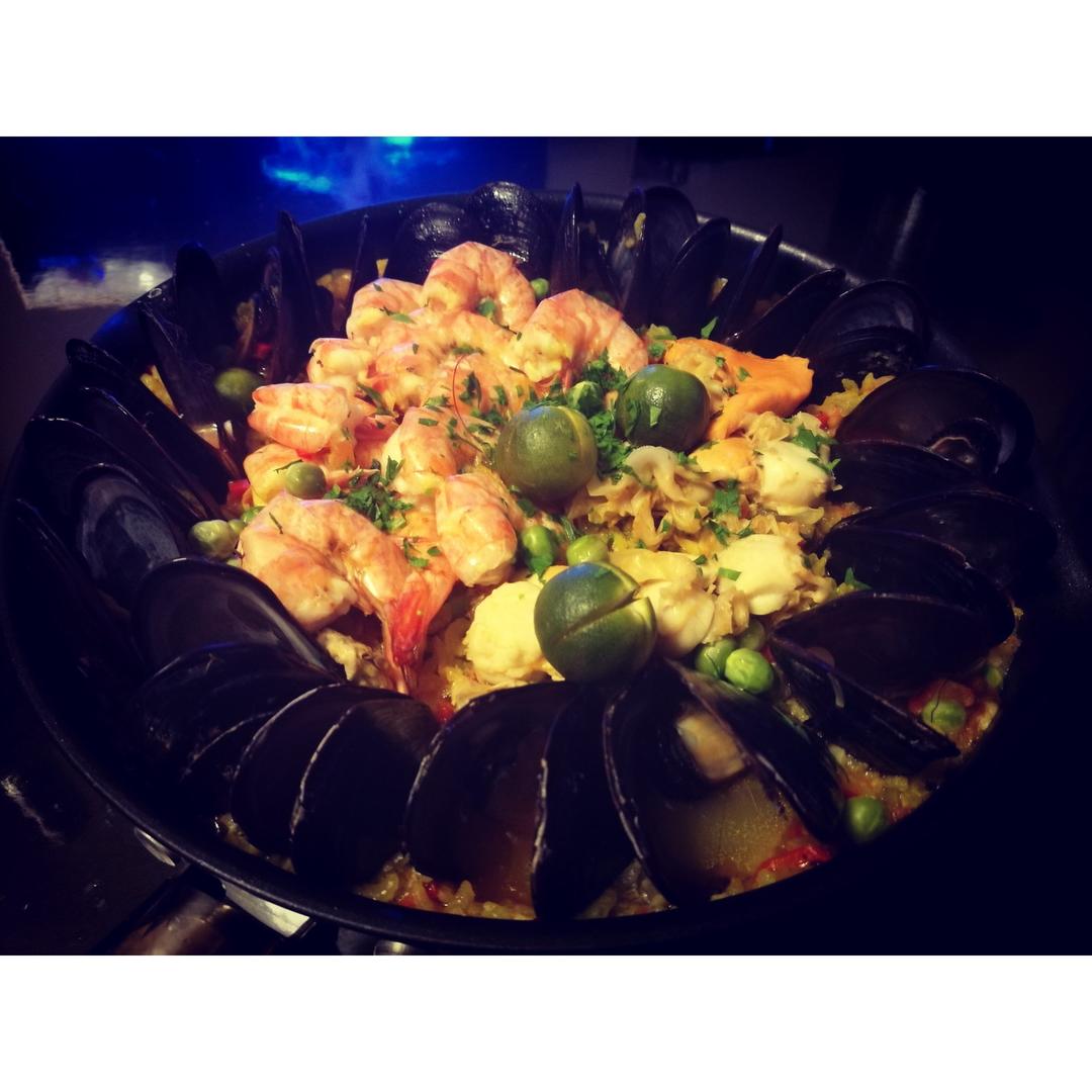 【曼食慢语】Seafood Paella 西班牙海鲜饭