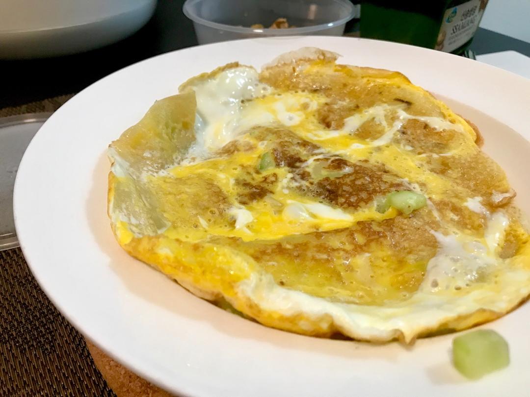 葱花鸡蛋饼
