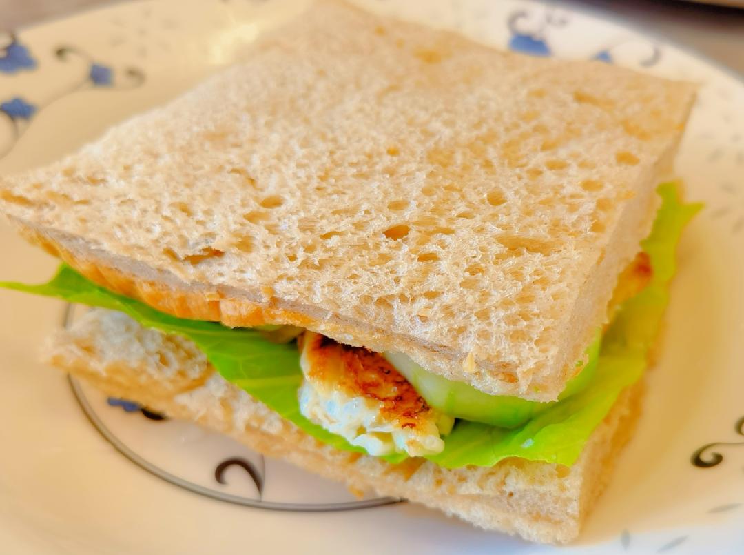 火腿芝士蛋三文治