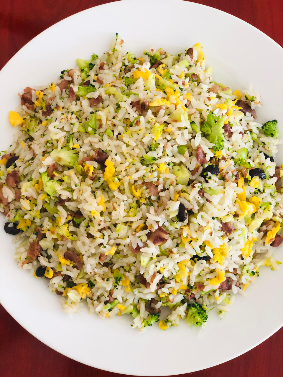 营养美味低热量：西兰花蛋炒饭