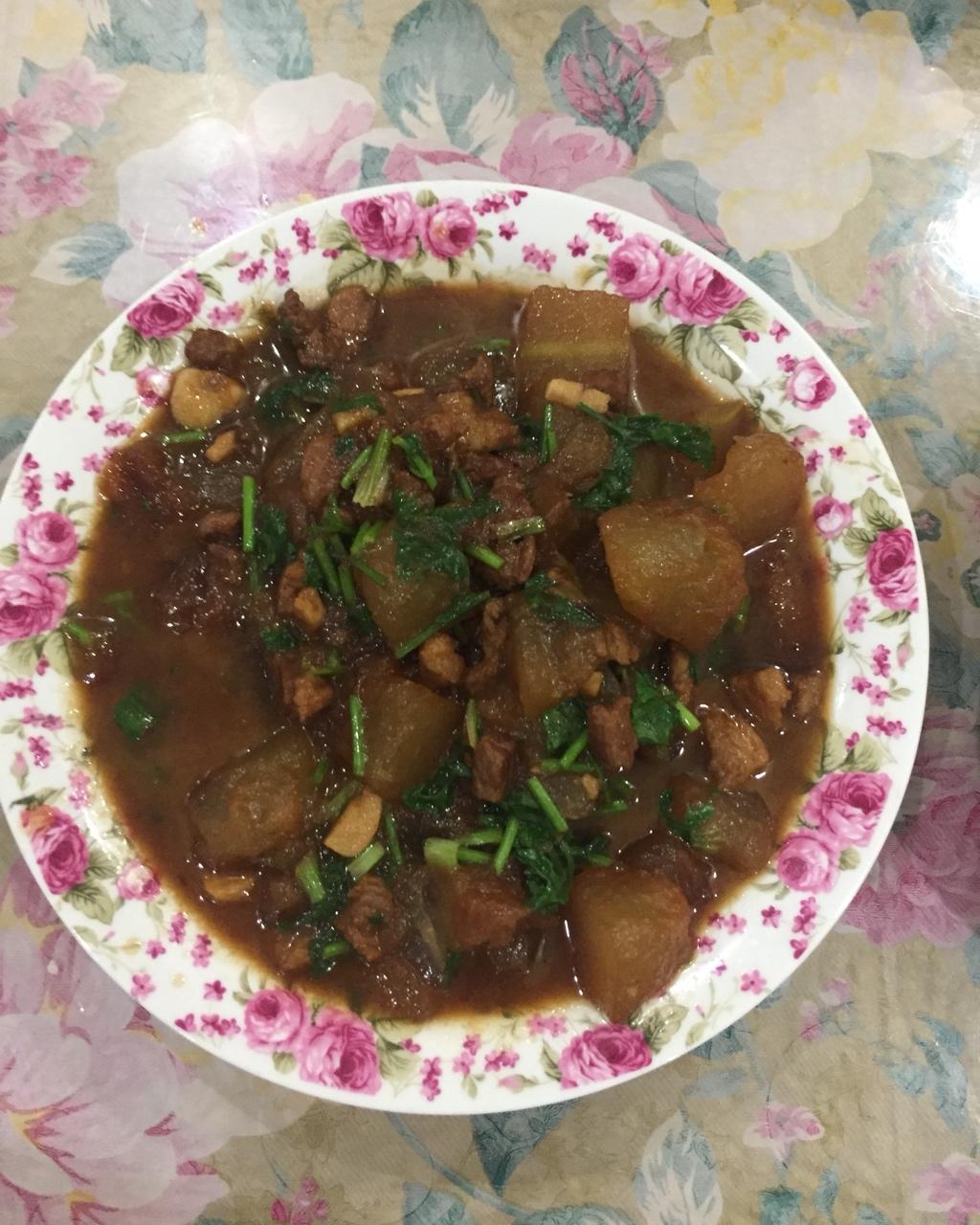 肉末炒冬瓜(超下饭)