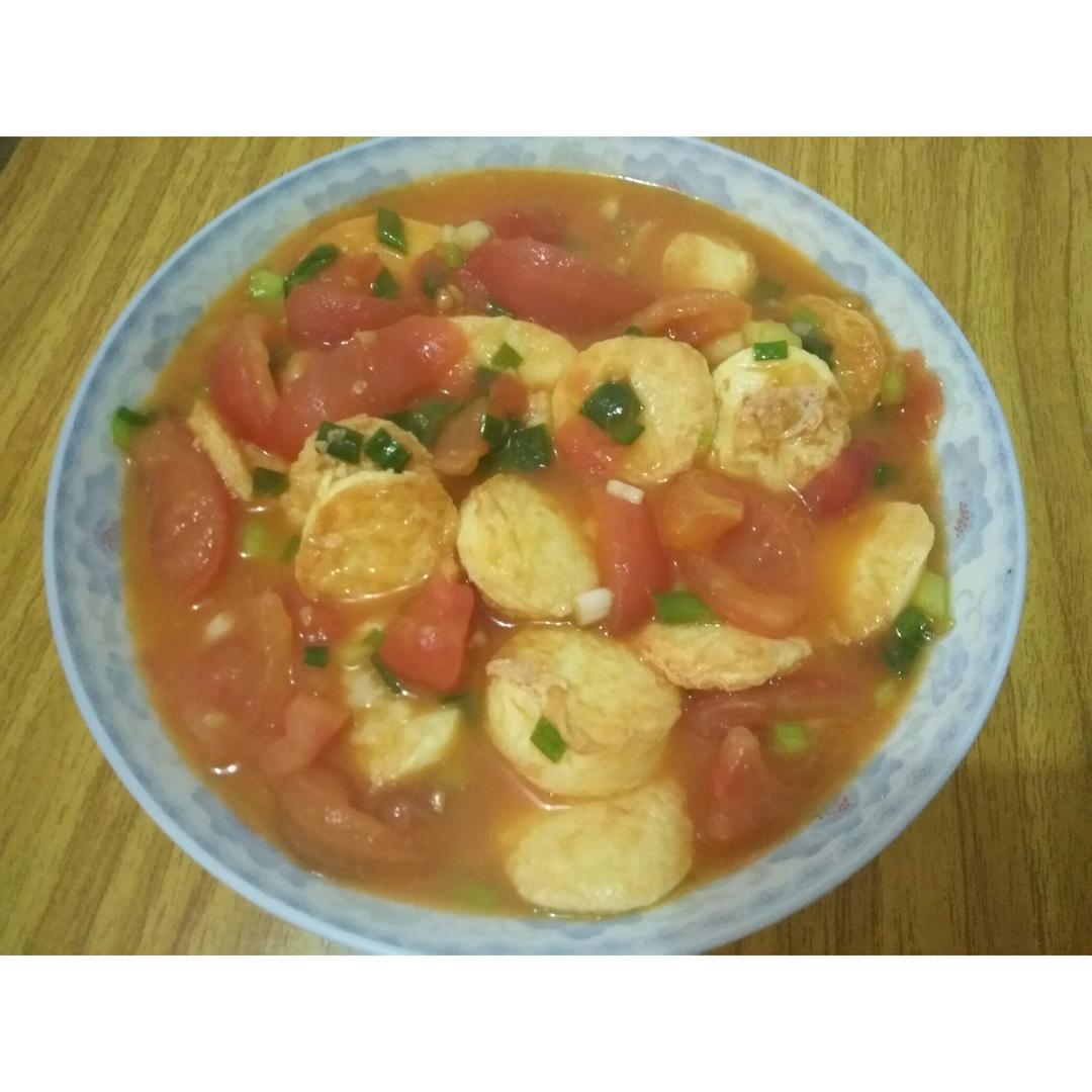 茄汁玉子豆腐