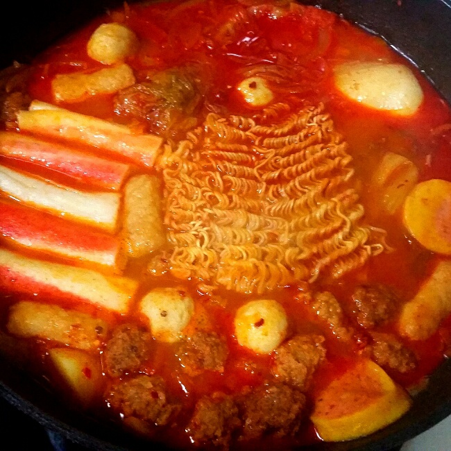 韩式芝士部队锅