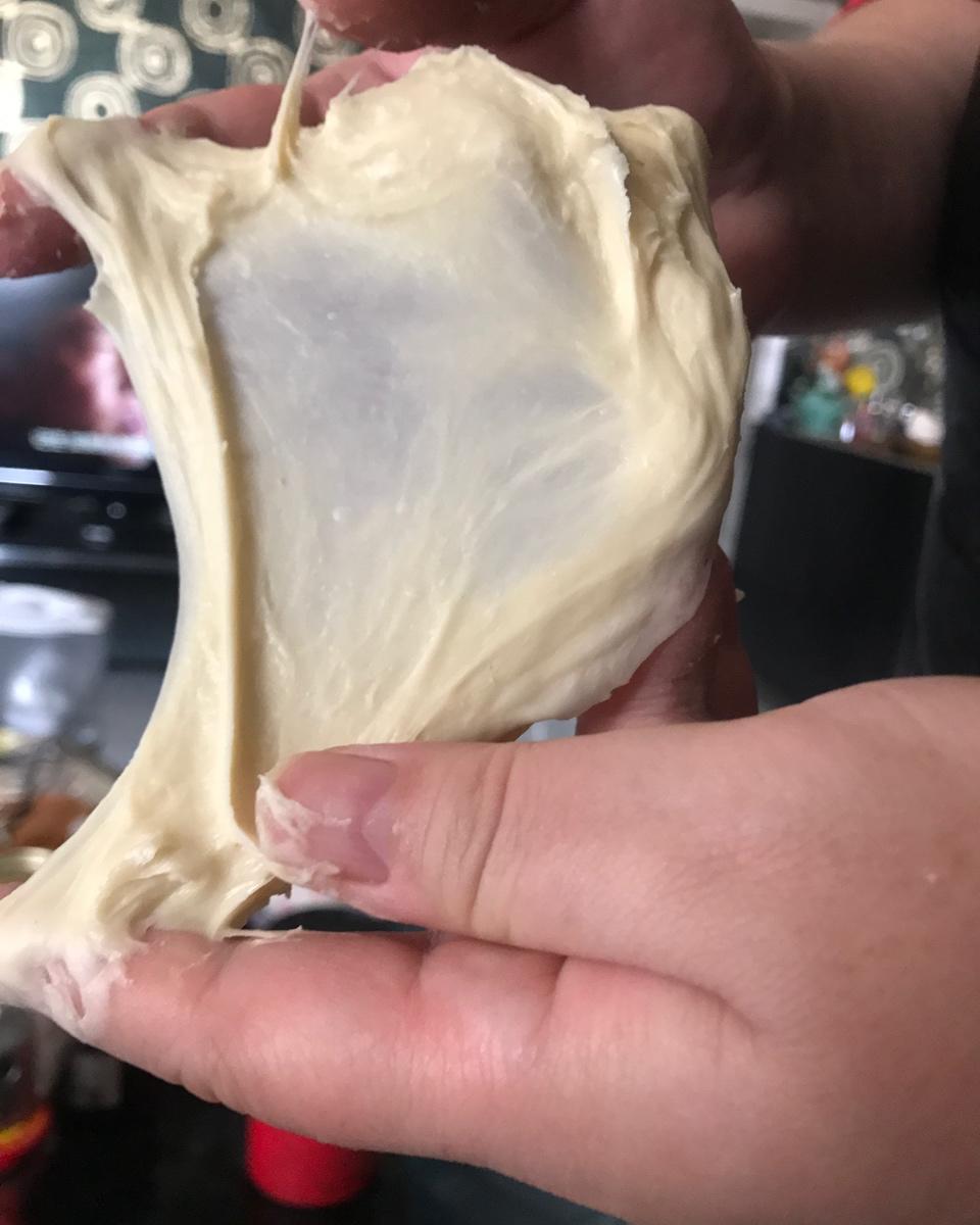 水合法~揉面几分钟简单揉出手膜~