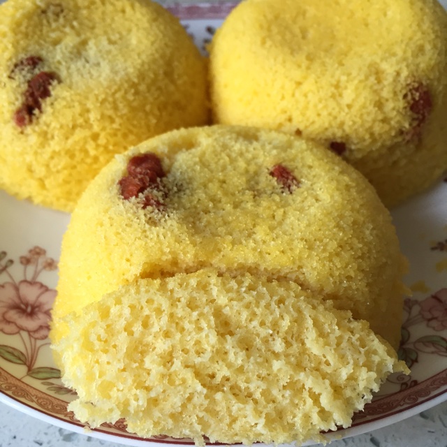 anchen做的全蛋玉米面蛋糕