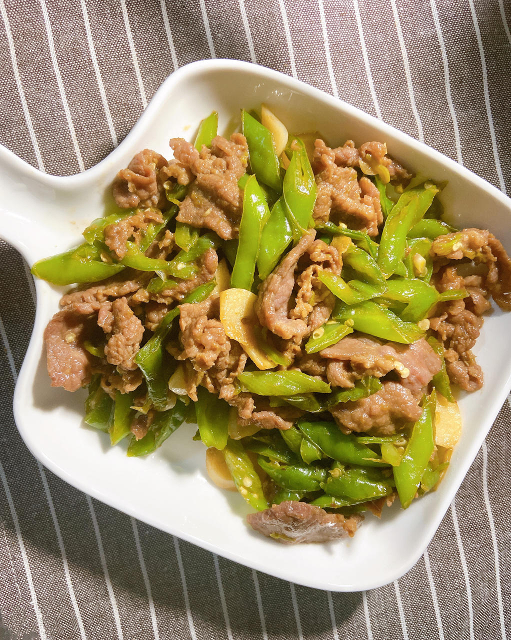 尖椒炒牛肉