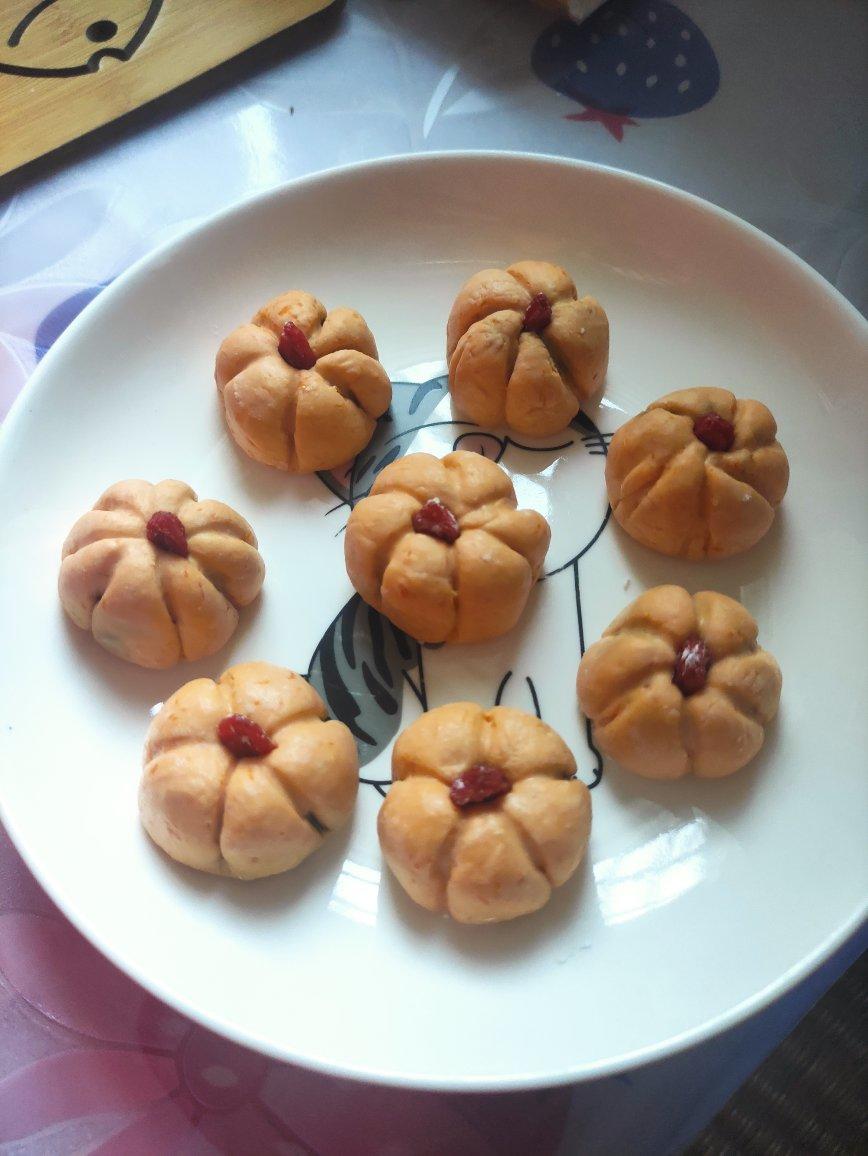 迷你南瓜豆沙糕