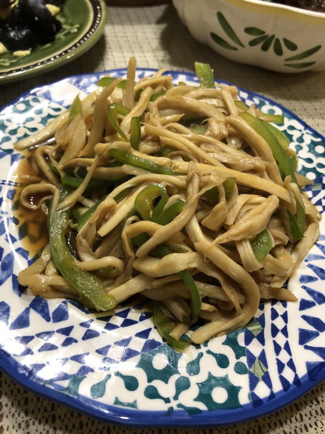蚝油手撕杏鲍菇的做法