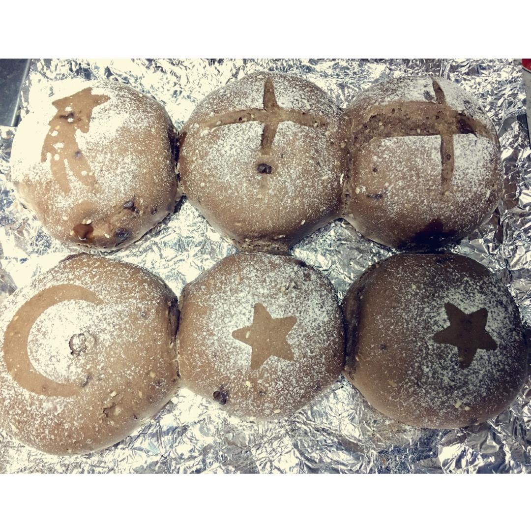 香蕉巧克力软欧