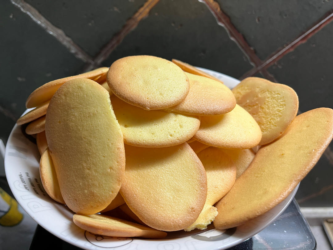 一次就成功的手指饼干～