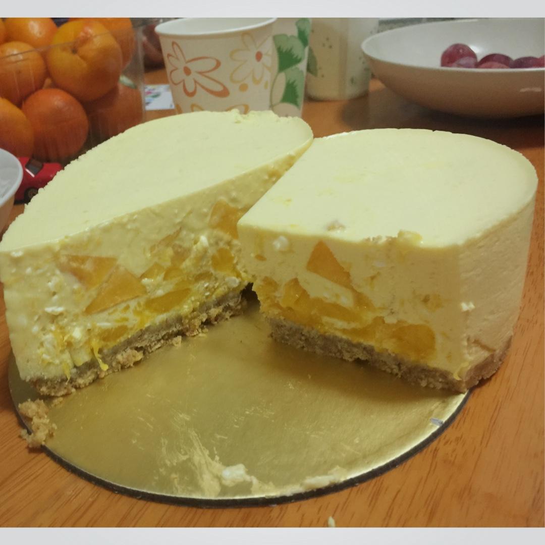 芒果芝士蛋糕