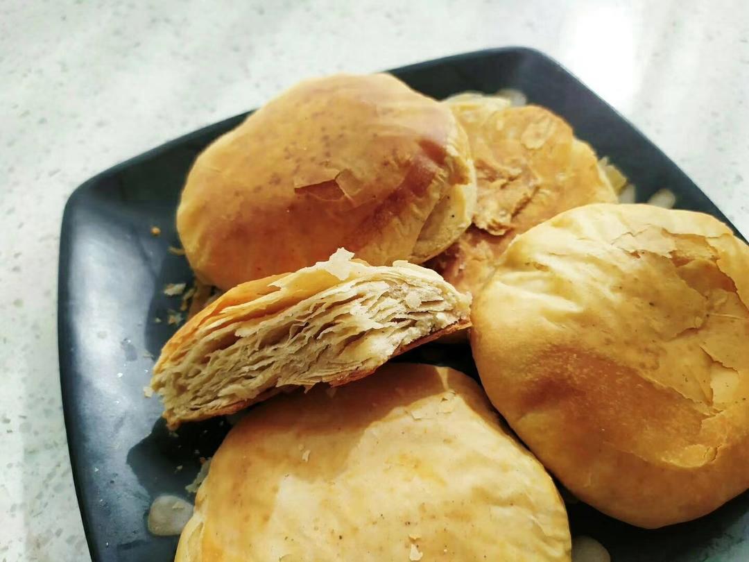 油酥烧饼(比麻酱烧饼更美味)