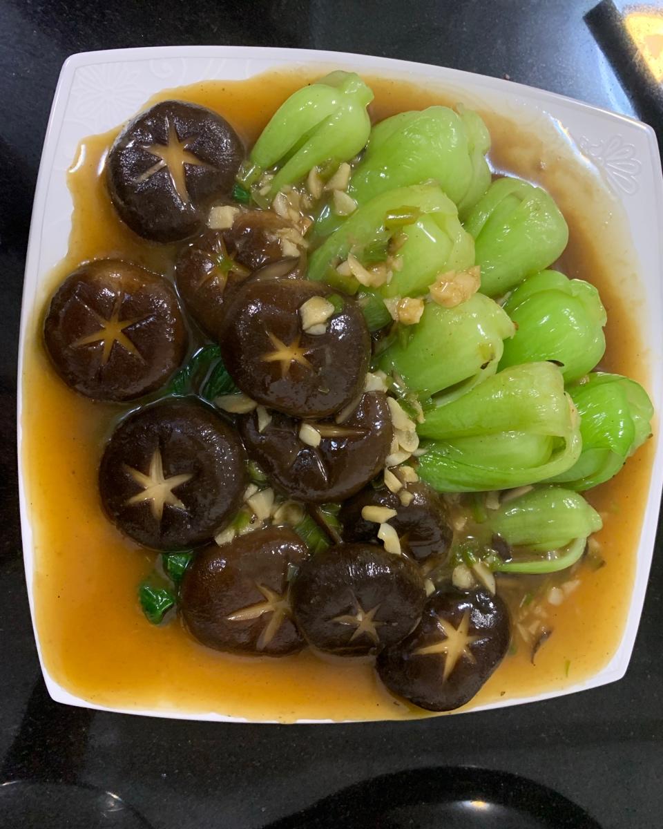 蚝油香菇小油菜