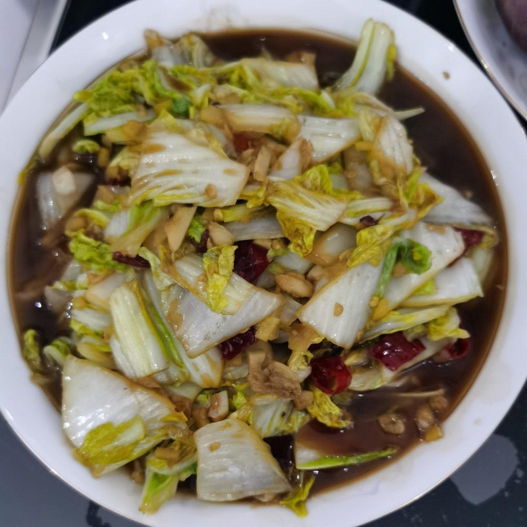 5分钟快手菜❗️巨下饭的酸辣娃娃菜，酸辣开胃❗️