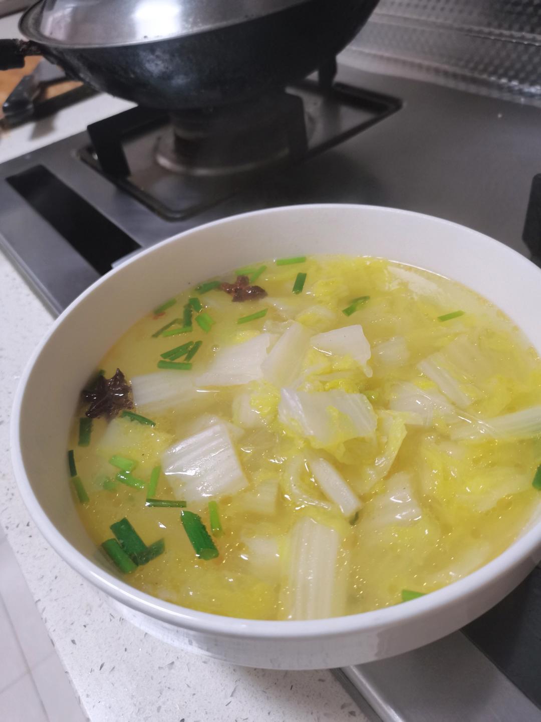 白菜粉丝汤
