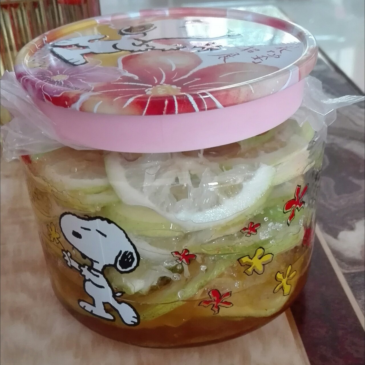 蜂蜜柠檬片