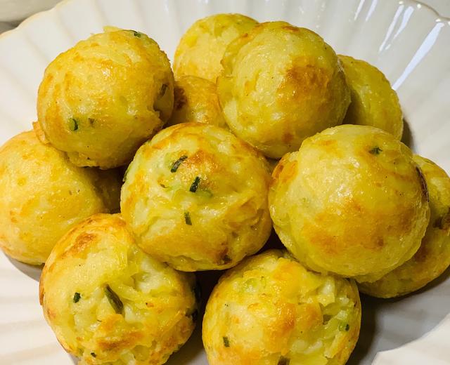 土豆丝丸子,可做成土豆丝饼的做法