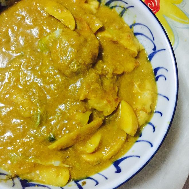 热带水果黄咖喱 Yellow Curry 偏甜口的做法