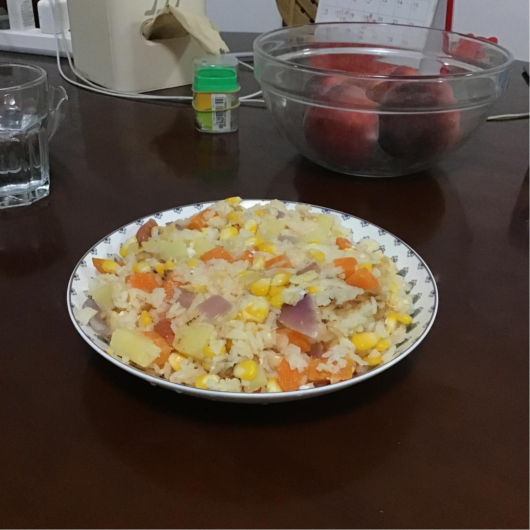什锦焖饭