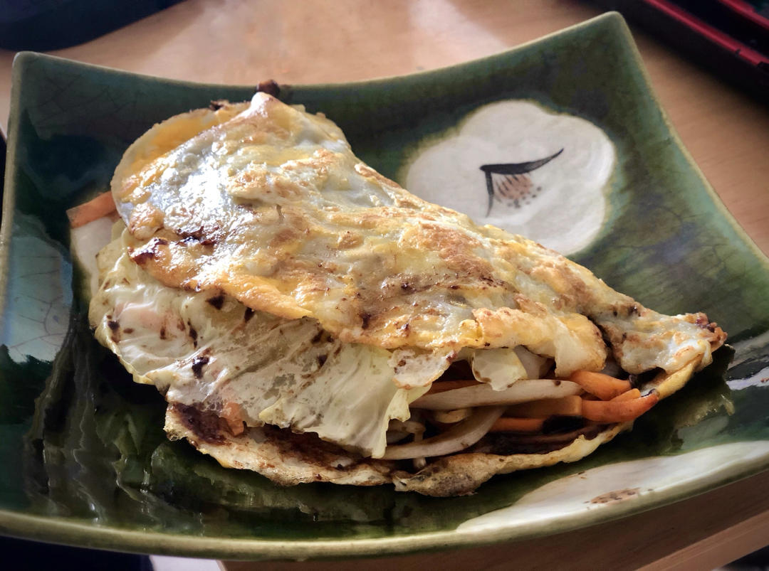 鸡蛋🥚培根🥓灌汤饼