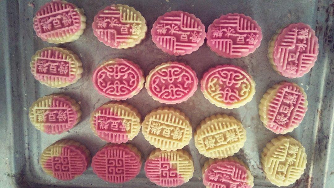 懒汉免炒绿豆沙(绿豆糕)